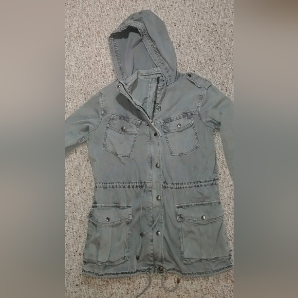 Talula green hooded field jacket - Picture 7 of 8